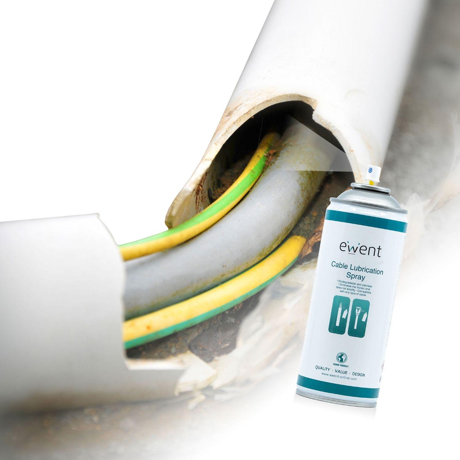 Spray Lubrificante de Cabos EWENT EW5618 (Branco) — miniatura 4