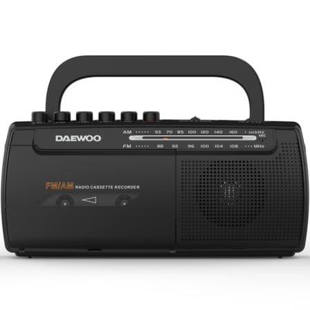 Rádio Cassete DAEWOO DW1108 (Preto)