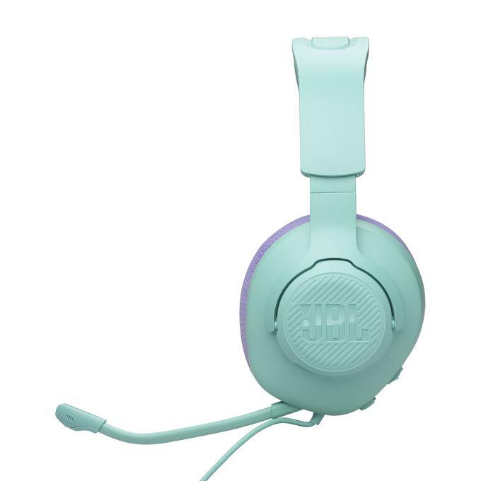 Headset Gaming JBL Quantum 100M2 (Binaural - Com fios - Circum-aural - Ciano) — miniatura 3