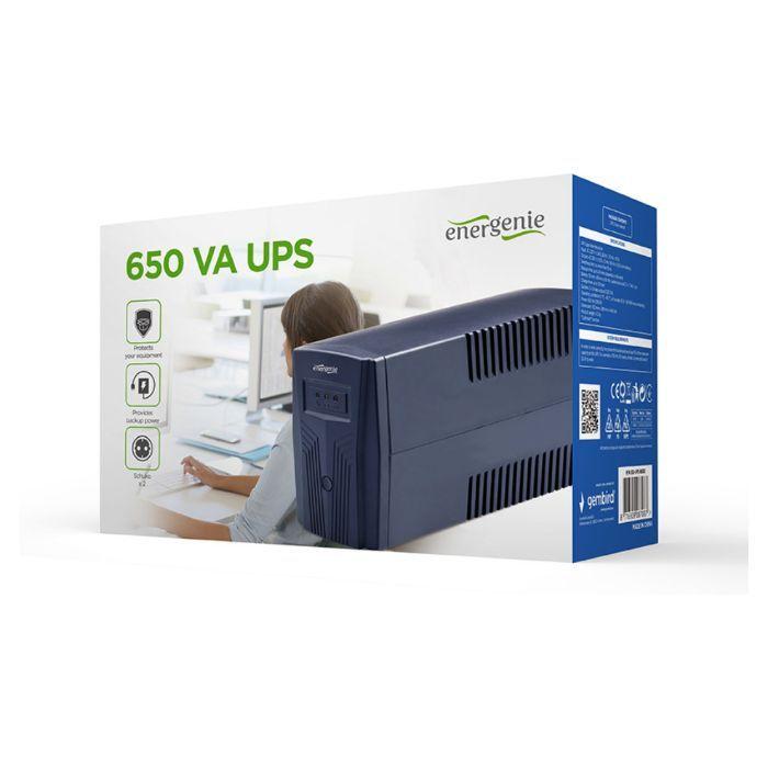UPS Line-Interactive GEMBIRD EG-UPS-B650 (Tipo F - Preto), miniatura 4