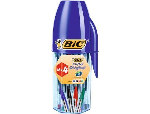Esferográfica BIC Cristal Original Mega Tubo (Cores Sortidas)