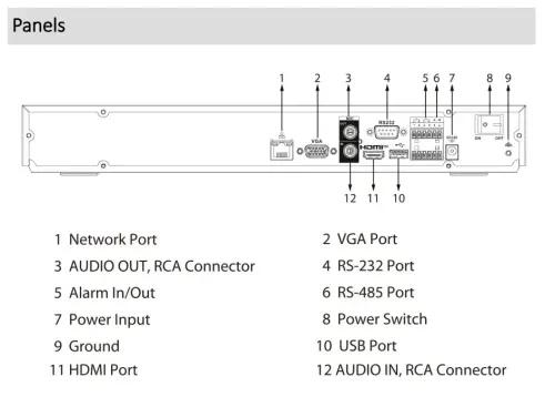 Gravador NVR DAHUA NVR5232-EI2 (Preto), miniatura 4