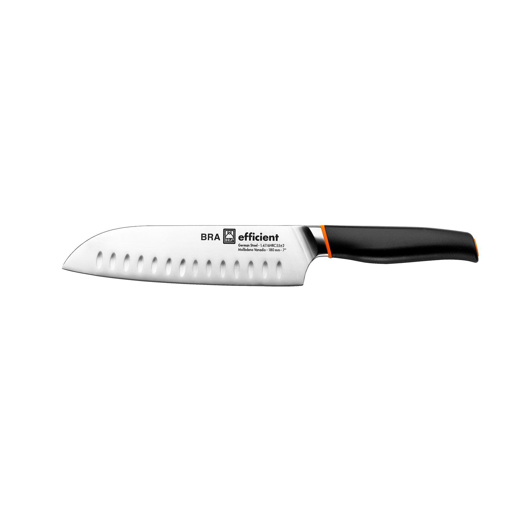 Faca Santoku BRA Efficient 180 mm (Aço inoxidável)