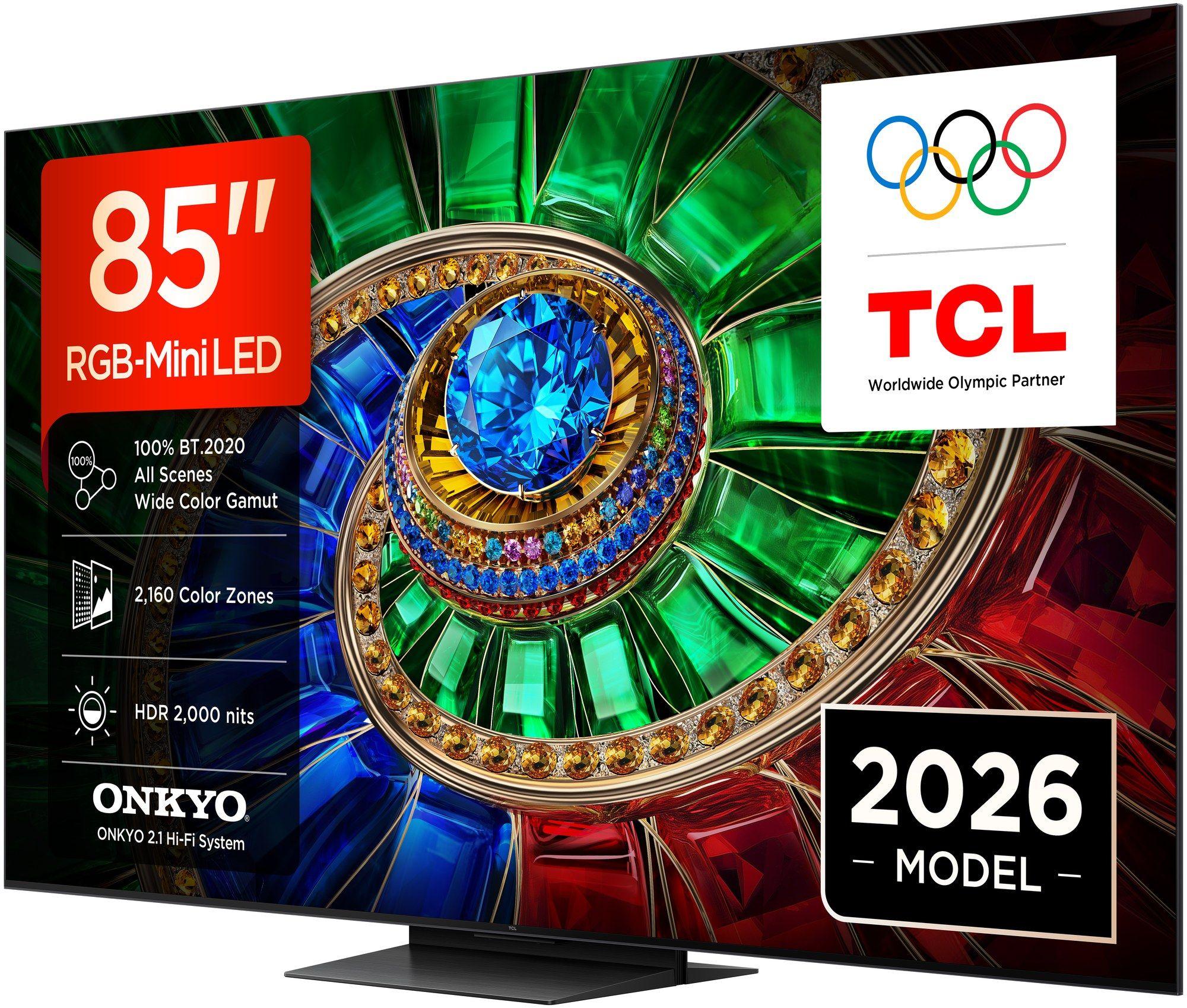 Televisão TCL TV 85RM7L (85" - 4K UHD - RGB Mini LED - 144 Hz - Preto), miniatura 3