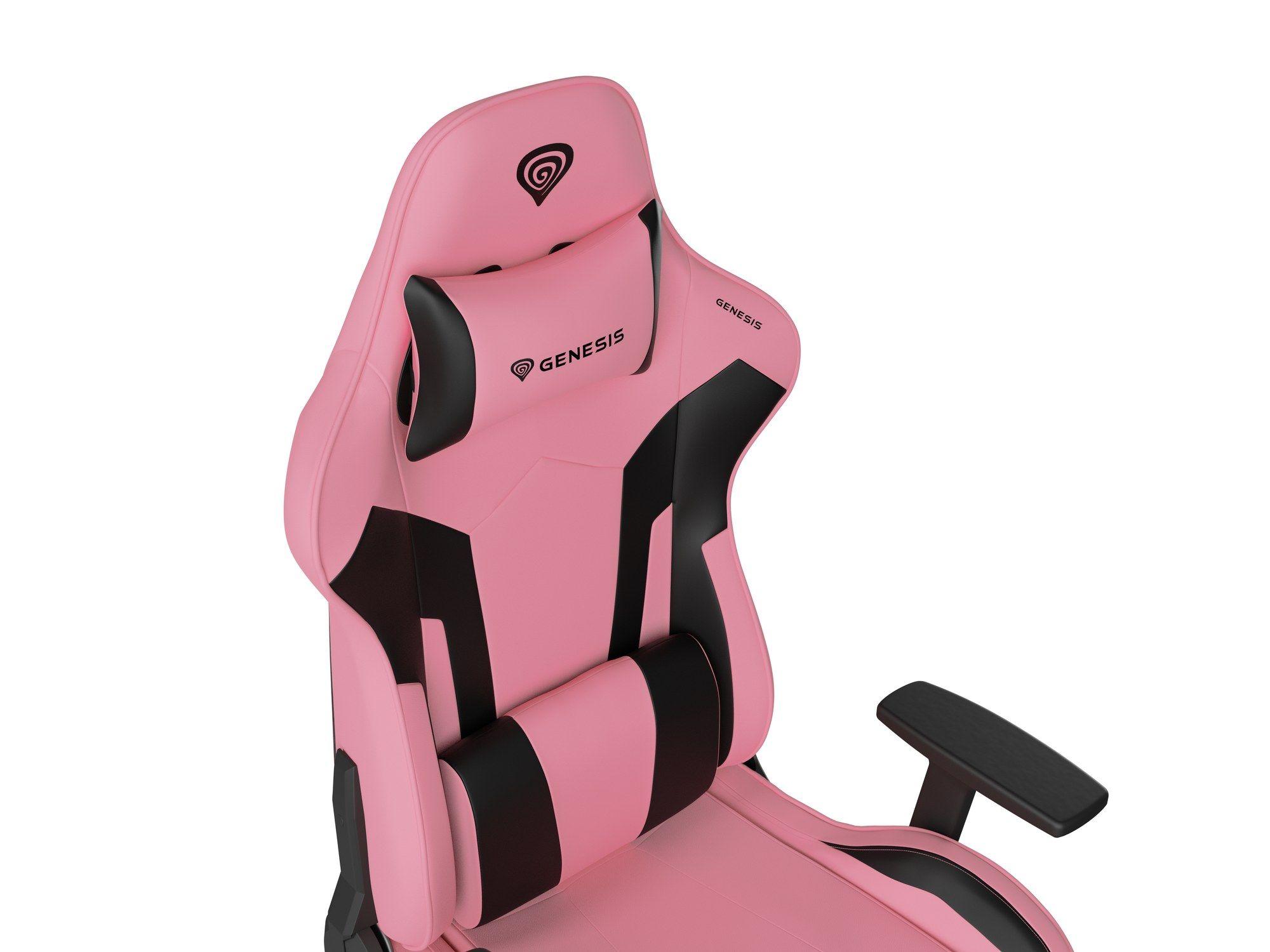 Cadeira Gaming GENESIS Nitro 720 (150 kg - 46,5-53,5 cm - Tecido - Preto/Rosa) — miniatura 10