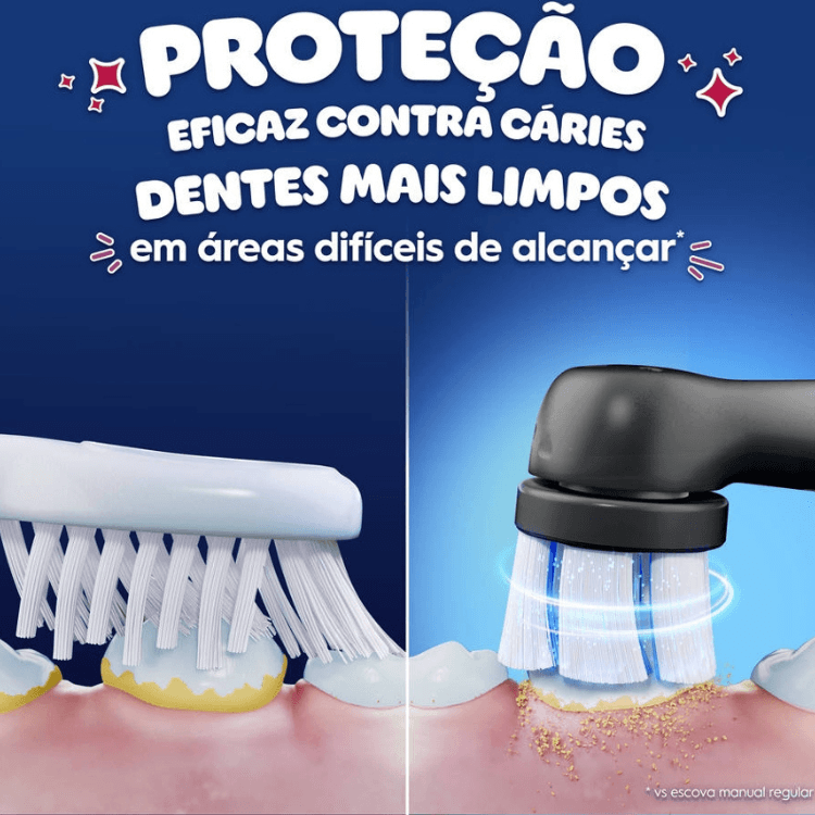 Escova de Dentes Elétrica ORAL-B iO2 Kids Spiderman (Preto), miniatura 3