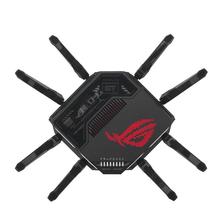 Router ASUS ROG Rapture GT-BE98 (Wi-Fi 7 - 11529 Mbit/s - 10 Gigabit Ethernet - Preto), miniatura 6
