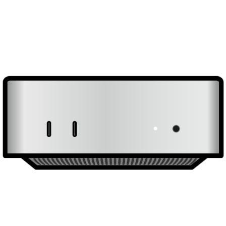 Mini PC APPLE Mac mini M6 (macOS 27 Golden Gate - Apple M - M6 - Prateado)