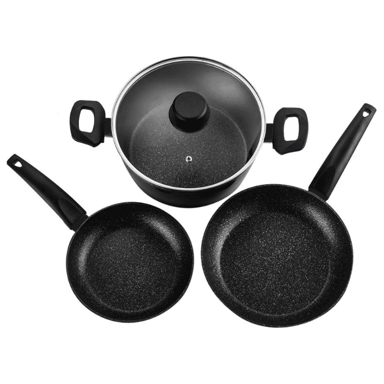 Conjunto de Frigideiras e Panela FAGOR VIVANT 2SARTEN (Alumínio forjado - Preto) — miniatura 2