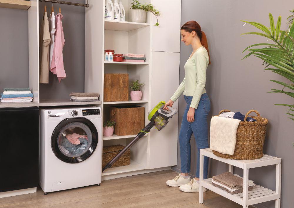 Aspirador Vertical HOOVER HF110H011 (Altura 112 cm - Cinzento/Lima) — miniatura 25