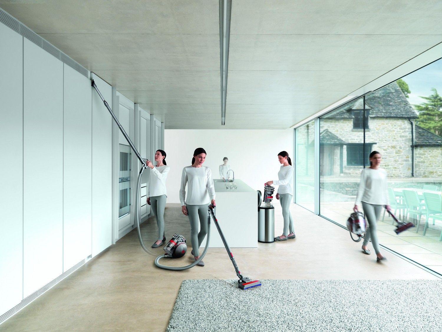 Aspirador sem Saco DYSON Cinetic Big Ball Absolute 2 (Altura 34,9 cm - 150 AW - 0,8 l - Cinzento e Níquel) — miniatura 5