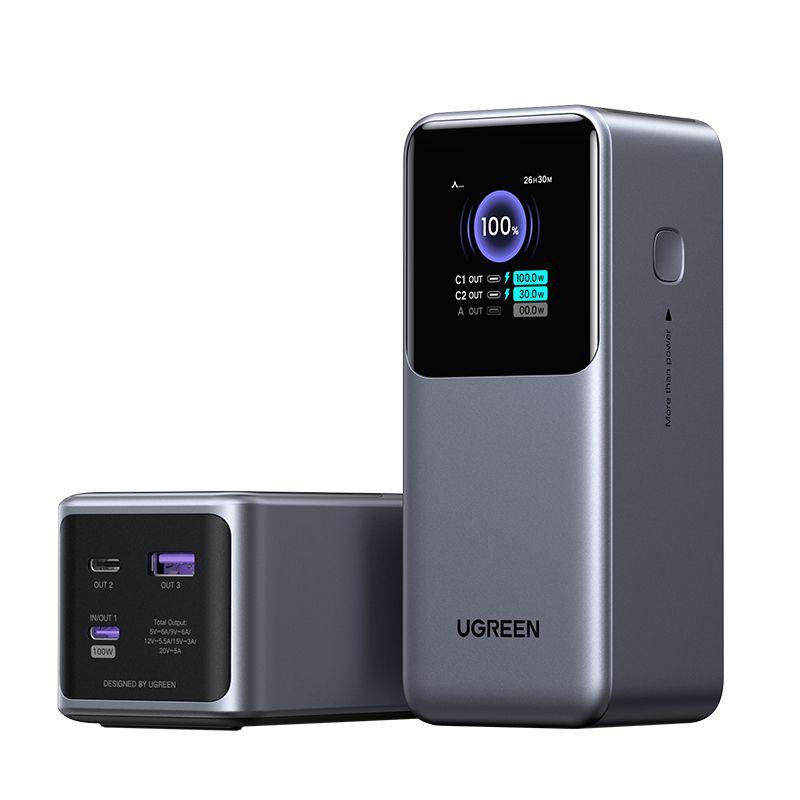 Bateria Externa UGREEN PB721 Nexode (20000 mAh - 72 Wh - 130 W - Cinzento) — miniatura 3