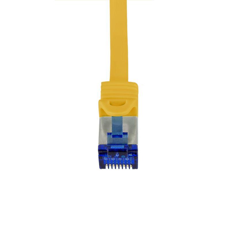 Cabo de Rede LOGILINK C6A057S (2 m - Cat6A - RJ-45 - Amarelo) — miniatura 2