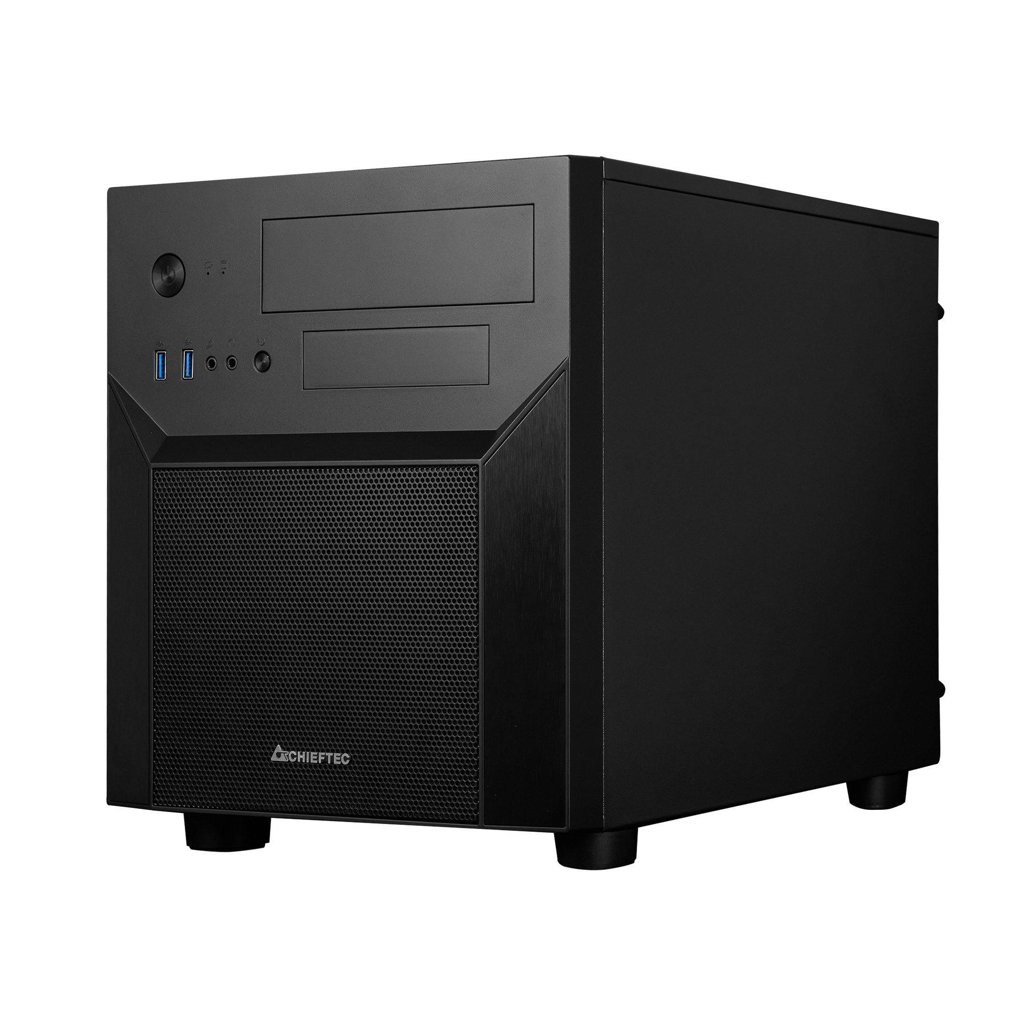 Caixa de Computador CHIEFTEC CI-02B-OP (Micro ATX, Mini-ITX - Cubo - SPCC - Preto) — miniatura 2