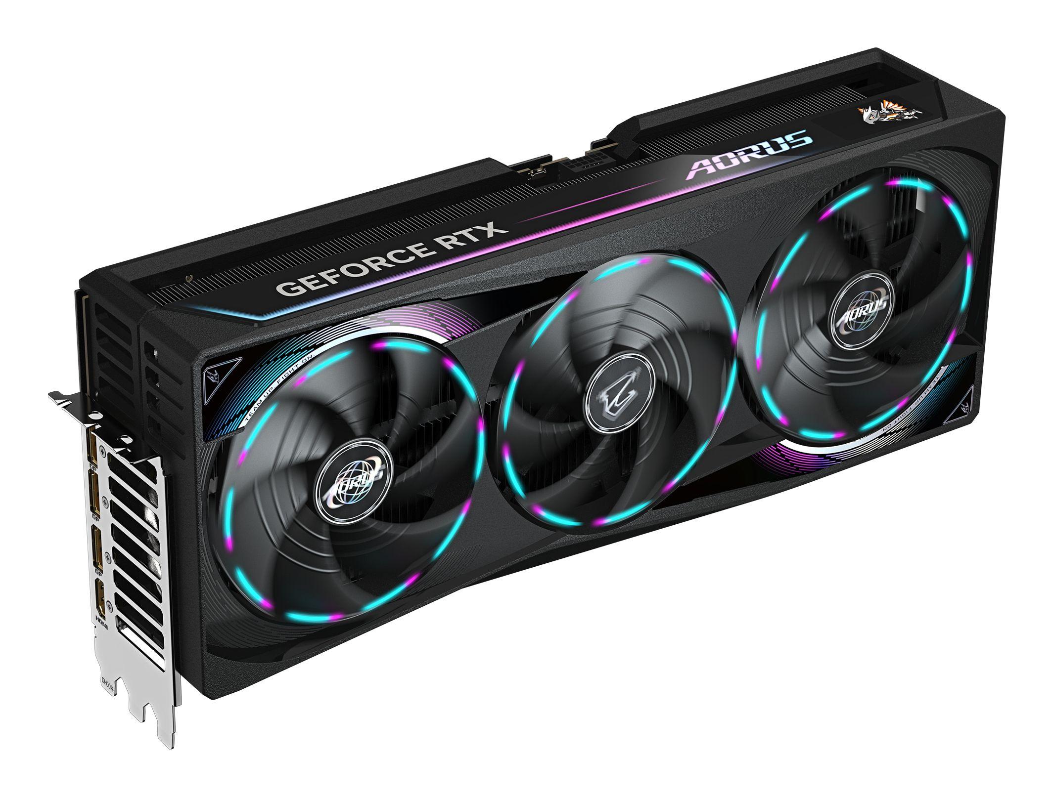Placa Gráfica GIGABYTE AORUS GeForce RTX 5090 MASTER 32G OC Edition (GeForce RTX 5090 - 28000 MHz - 32 GB - Preto), miniatura 5