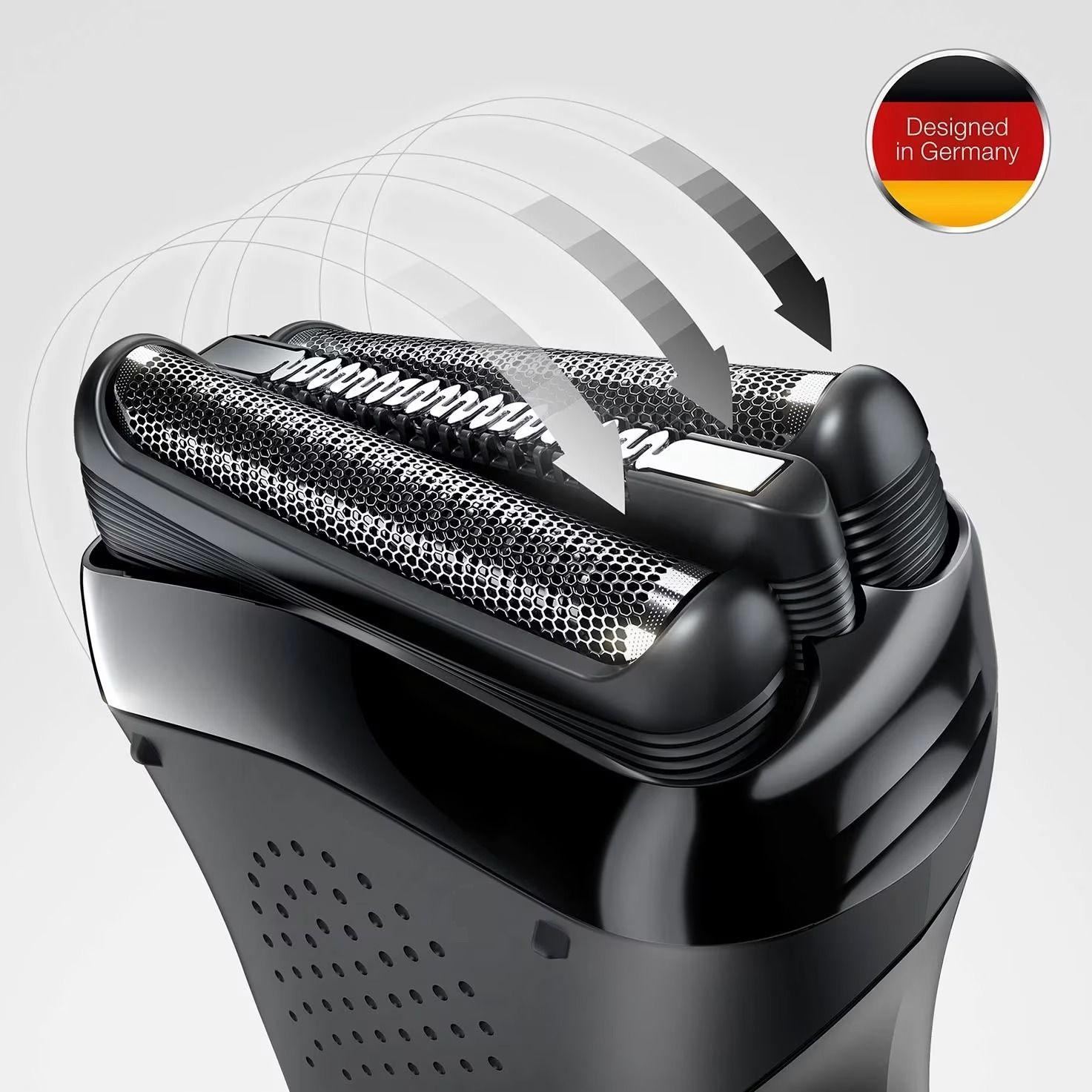 Cabeça para Máquina de Barbear BRAUN 736879 / Kombipack 21B Silver (Preto e Aço Inoxidável) — miniatura 6
