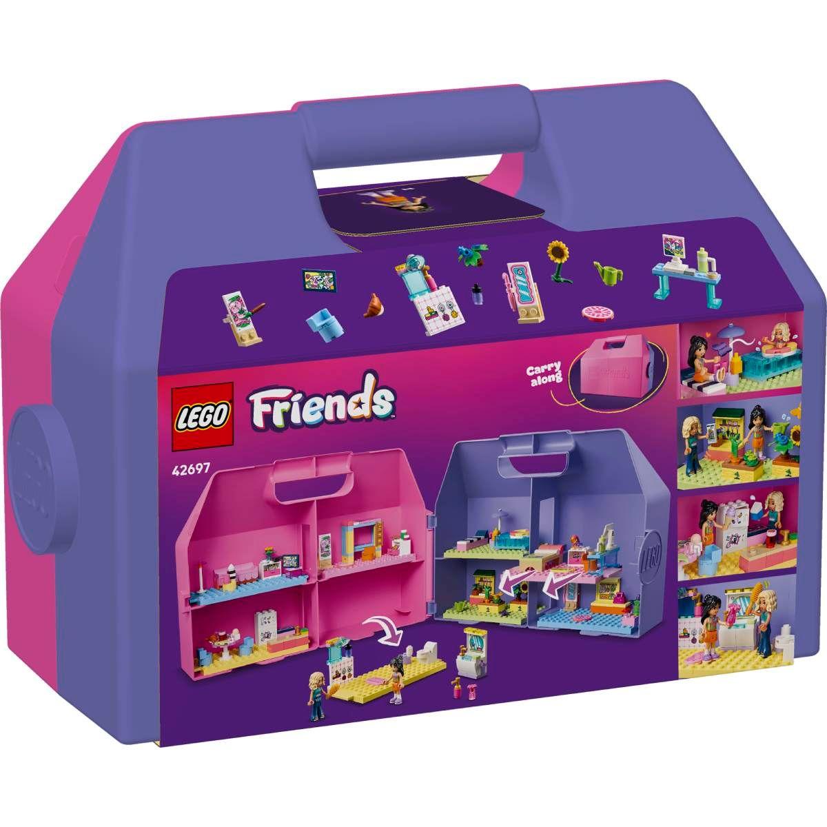 LEGO 42697 Friends Mala com Casa de Bonecas Criativa (6+ anos - 355 peças), miniatura 4