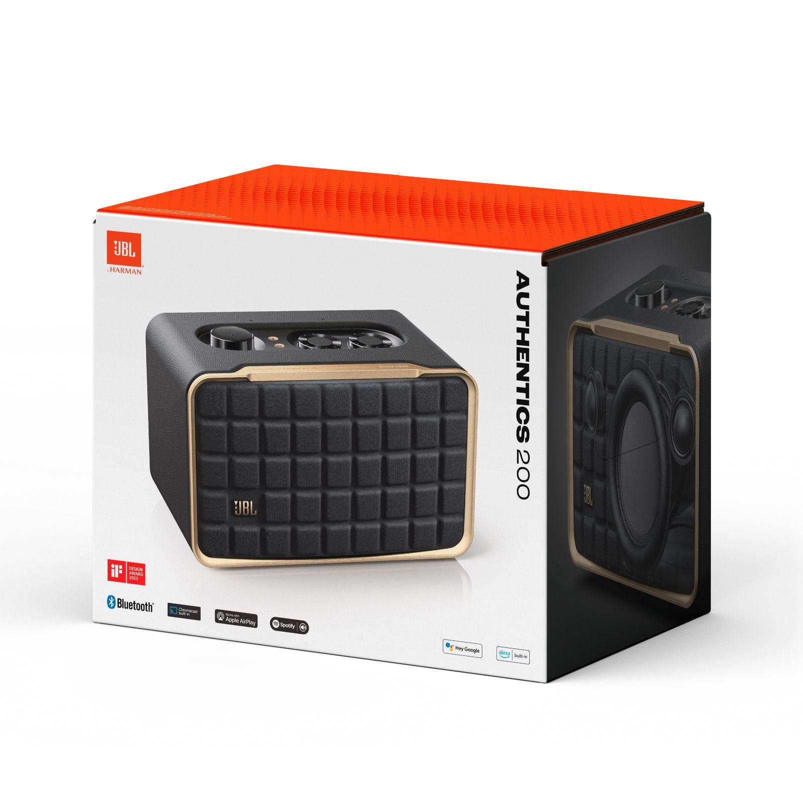 Coluna Bluetooth e Wi-Fi JBL Authentics 200 (90 W - Preto) — miniatura 9