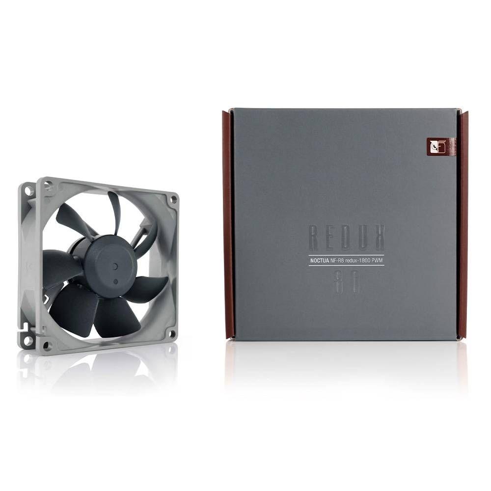 Ventoinha para Caixa de Computador NOCTUA NF-R8 redux-1800 PWM (0,72 W - Preto e Cinzento), miniatura 3