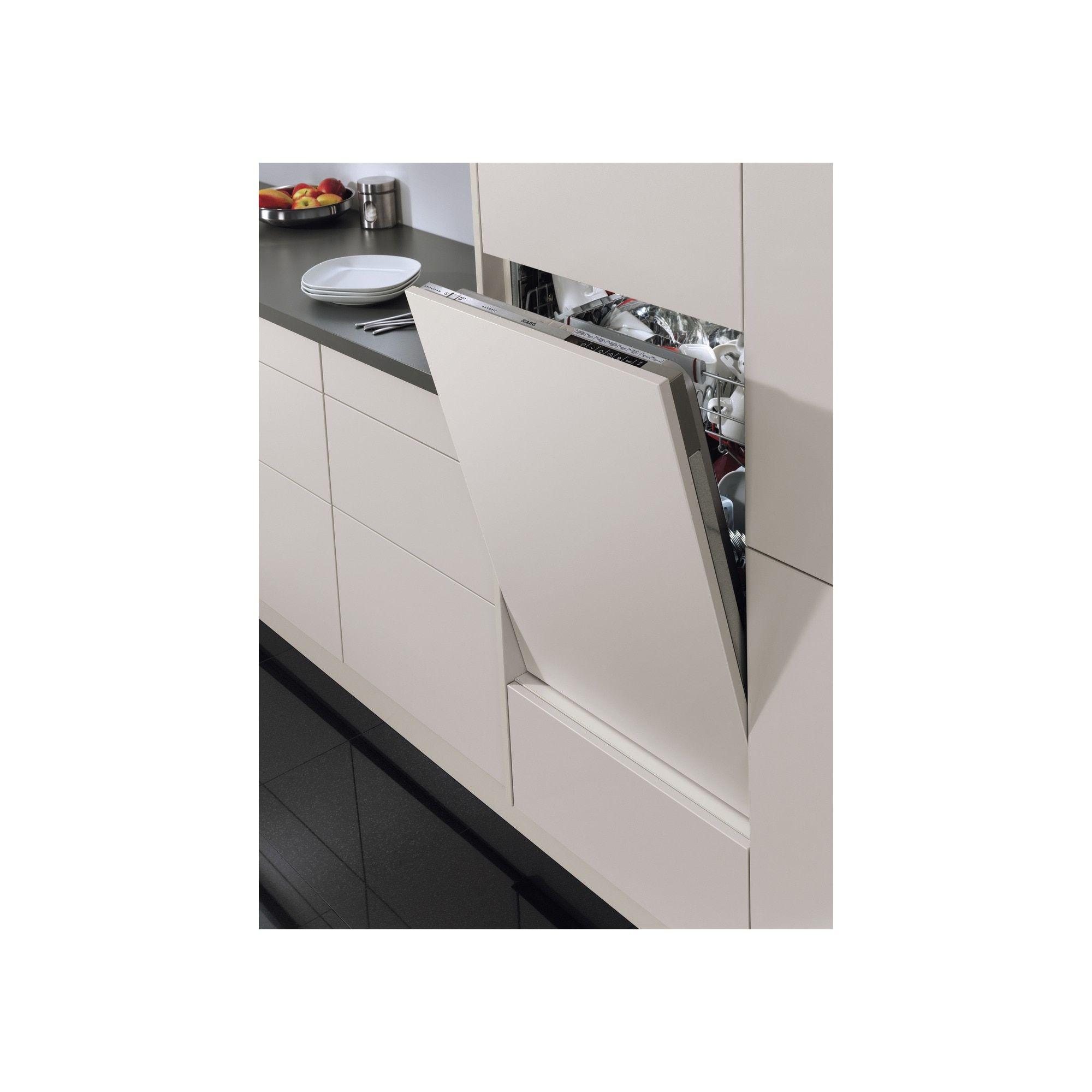 Máquina de Lavar Loiça Encastre AEG FSB53617Z (Largura 60 cm - 13 talheres - C - Branco), miniatura 8