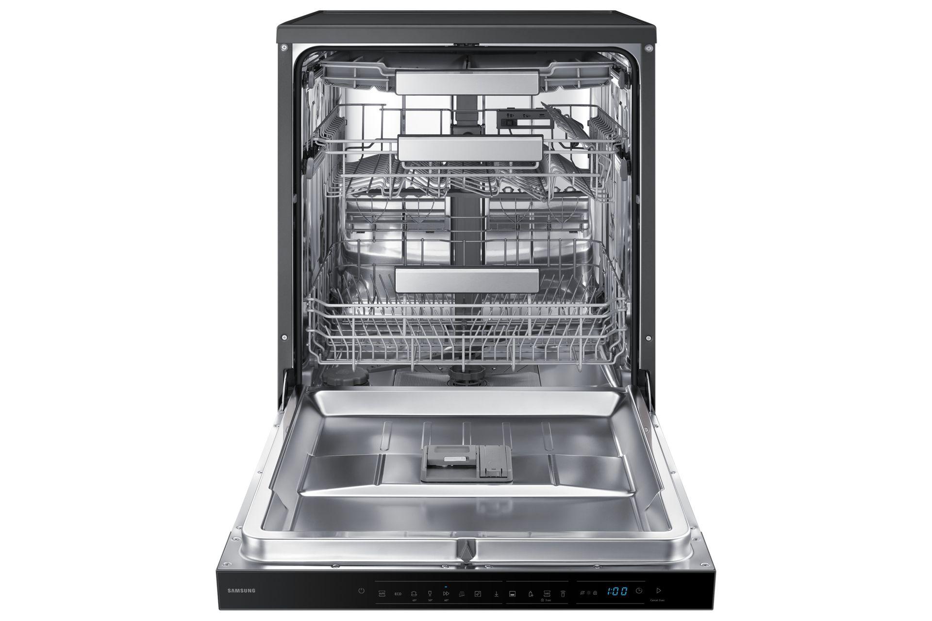 Máquina de Lavar Loiça Independente SAMSUNG DW70H73YCFEU1 (Largura 60 cm - 14 talheres - B - Preto), miniatura 4