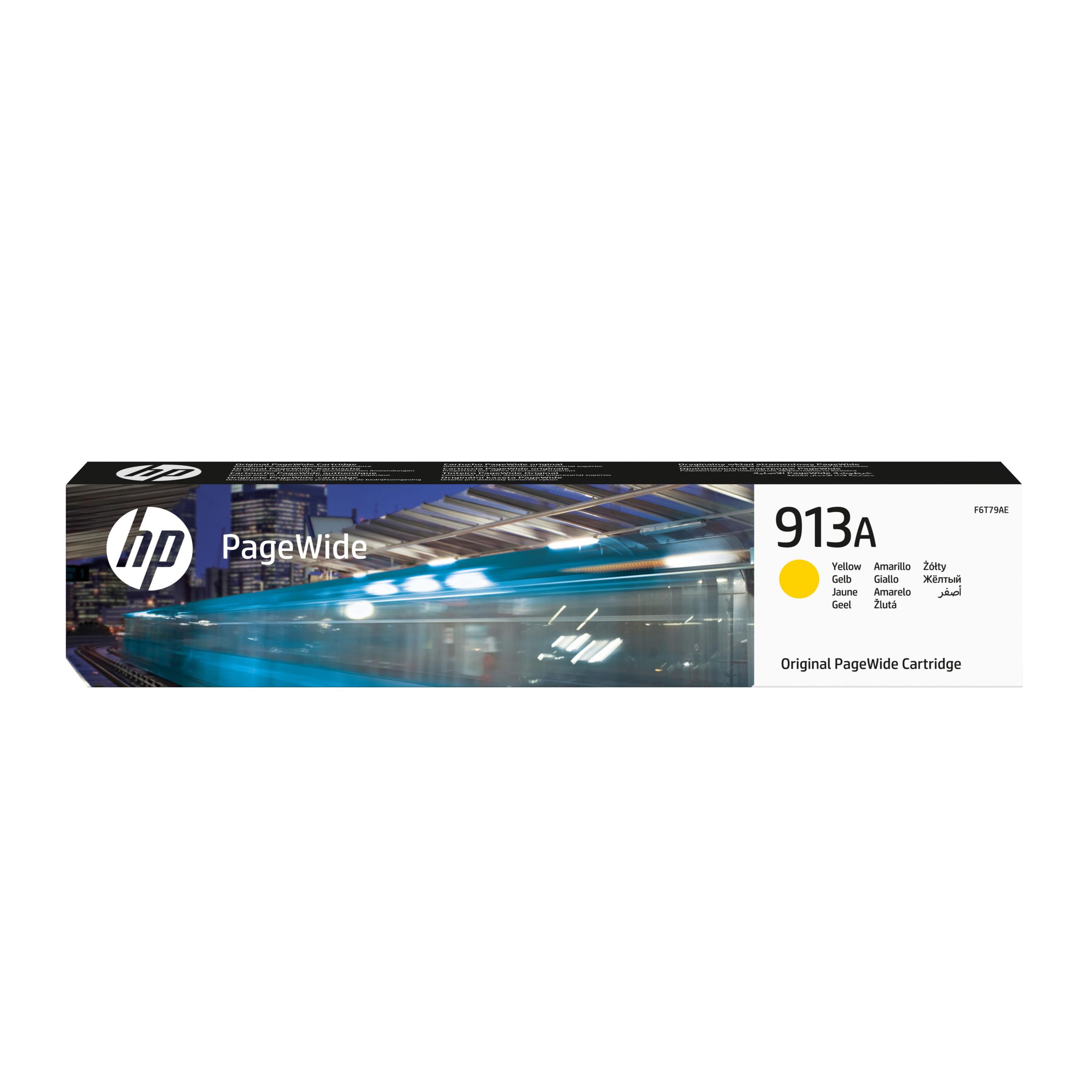 Tinteiro HP 913A F6T79AE (3000 páginas - Amarelo)