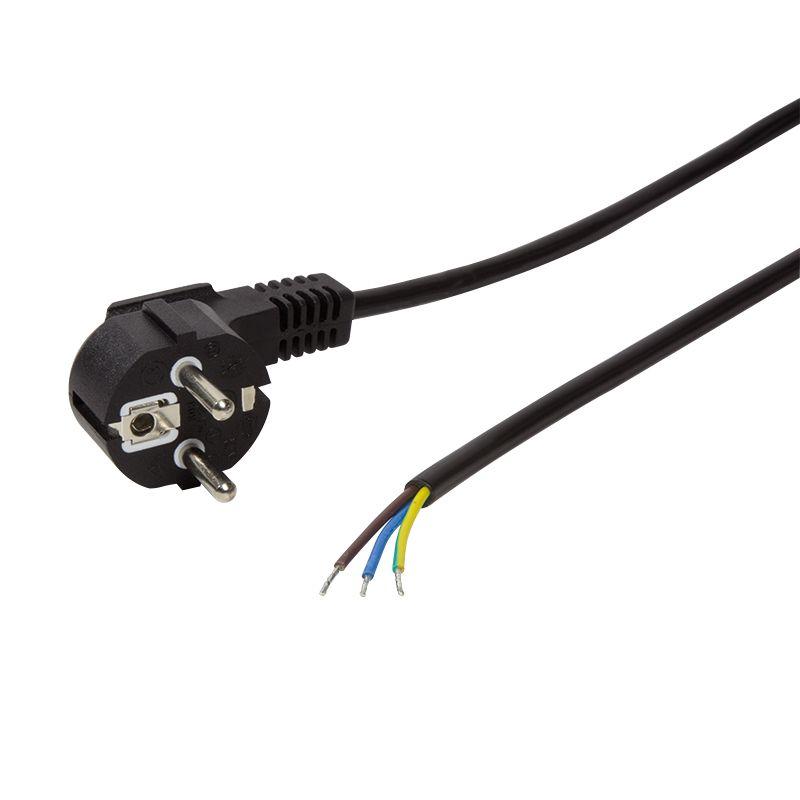 Cabo de Alimentação LOGILINK CP1092U (1,5 m - CEE 7/7 - Aberta - Preto)