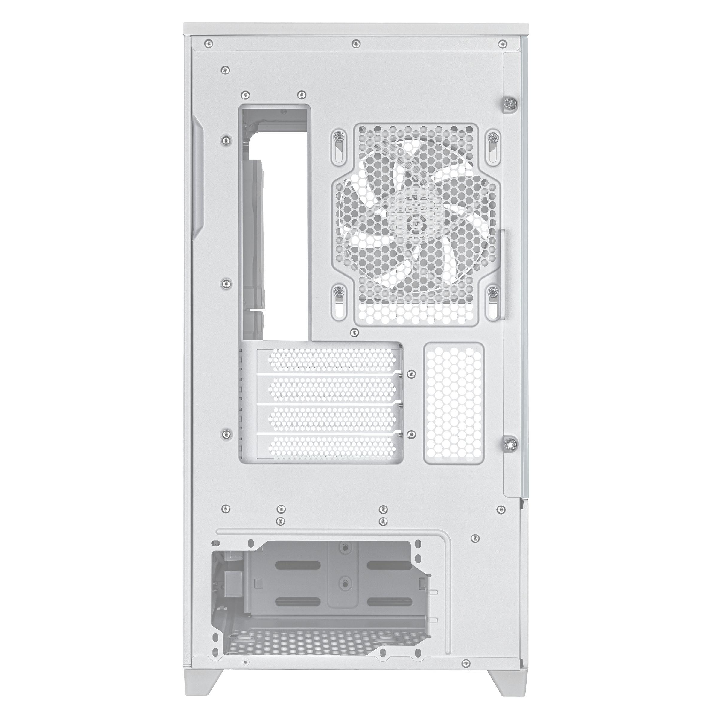 Caixa PC ASUS PRIME AP202 ARGB (micro ATX, Mini-ITX - Mini Tower - Micro-ATX, Mini-ITX - Branco) — miniatura 14