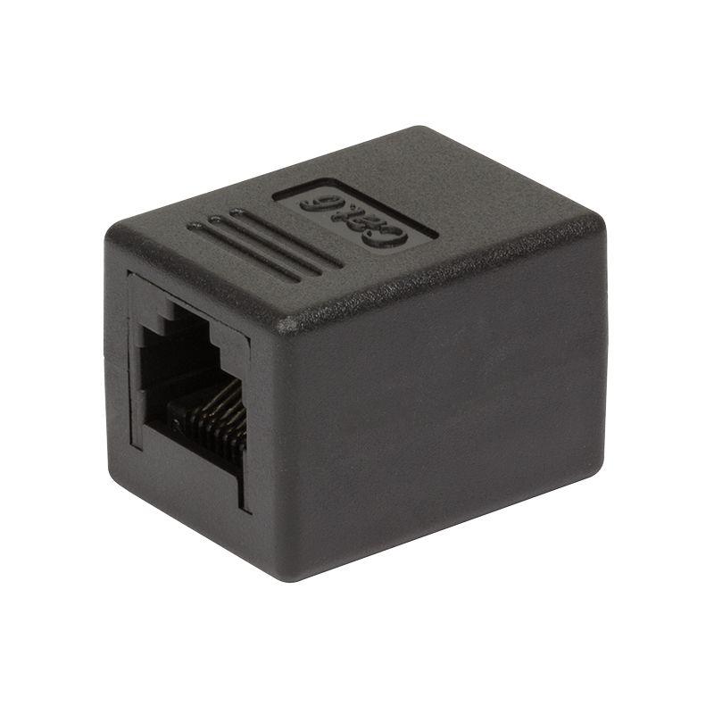 Acoplador RJ45 LOGILINK NP0034A (RJ-45 - Cat6 - Preto), miniatura 3