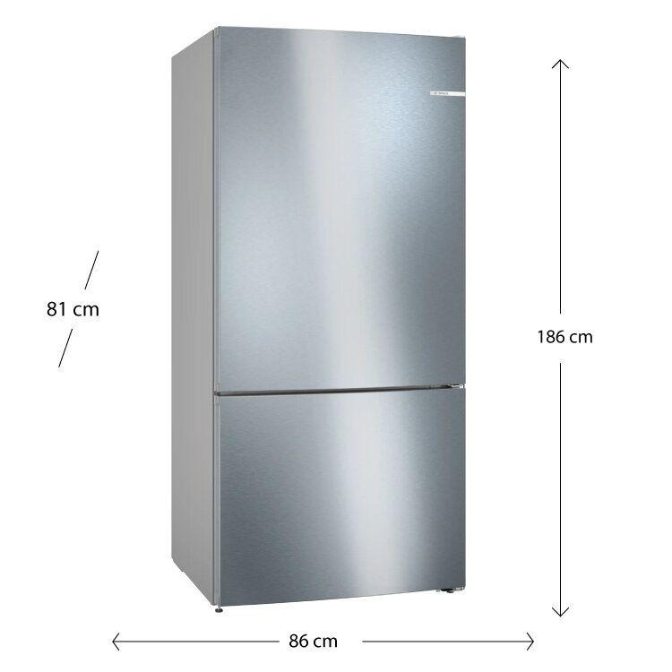 Frigorífico Combinado Independente BOSCH KGN86VIEA (631 L - 186x86x81 cm - 86 cm - Inox) — miniatura 4