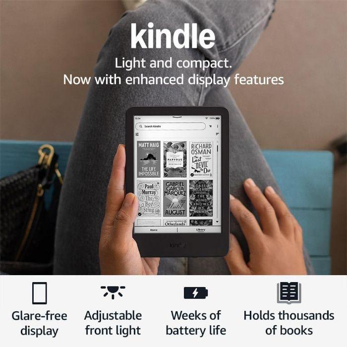 Leitor de livros eletrónicos AMAZON Kindle 11.ª Geração (2024) (16 GB - 6″ - Preto) — miniatura 2