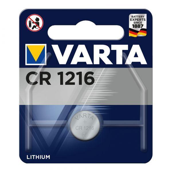 Pilha de Lítio Botão VARTA CR1216 (Alumínio), miniatura 2