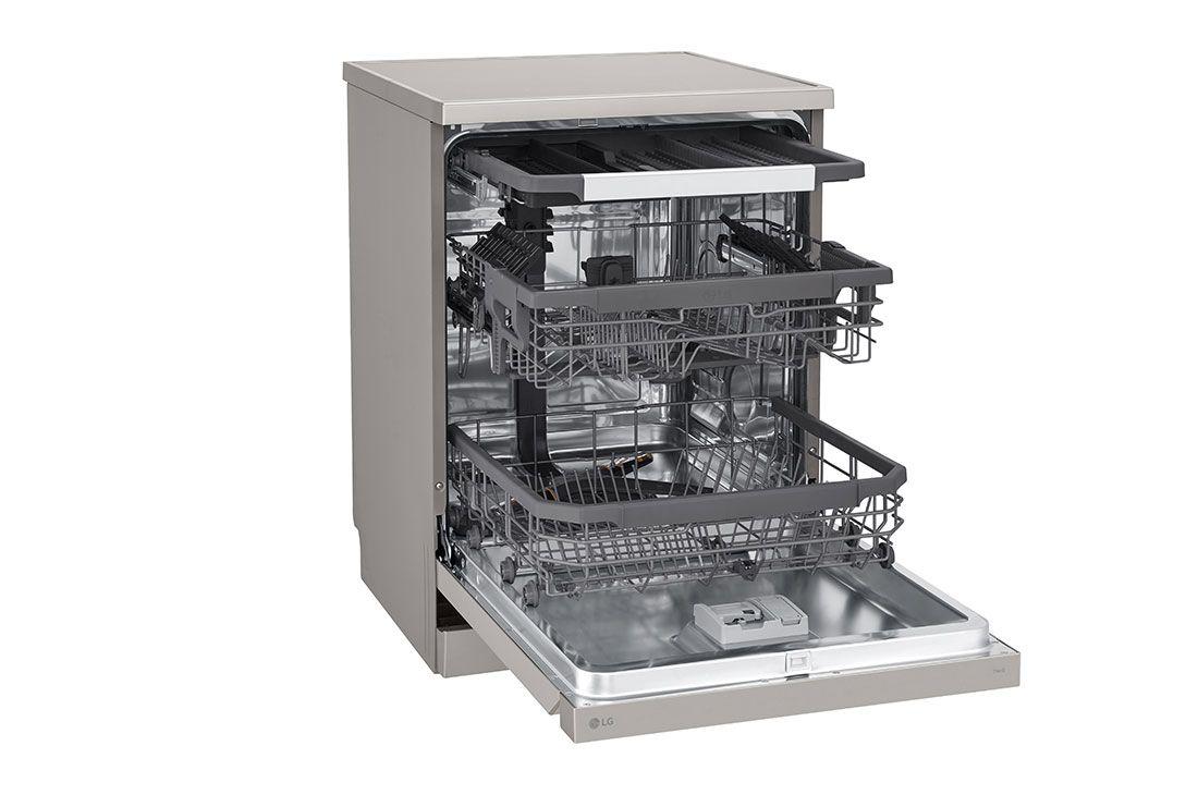 Máquina de Lavar Loiça Independente LG DF355FP (14 talheres - B - 9,5 l - Platina), miniatura 3