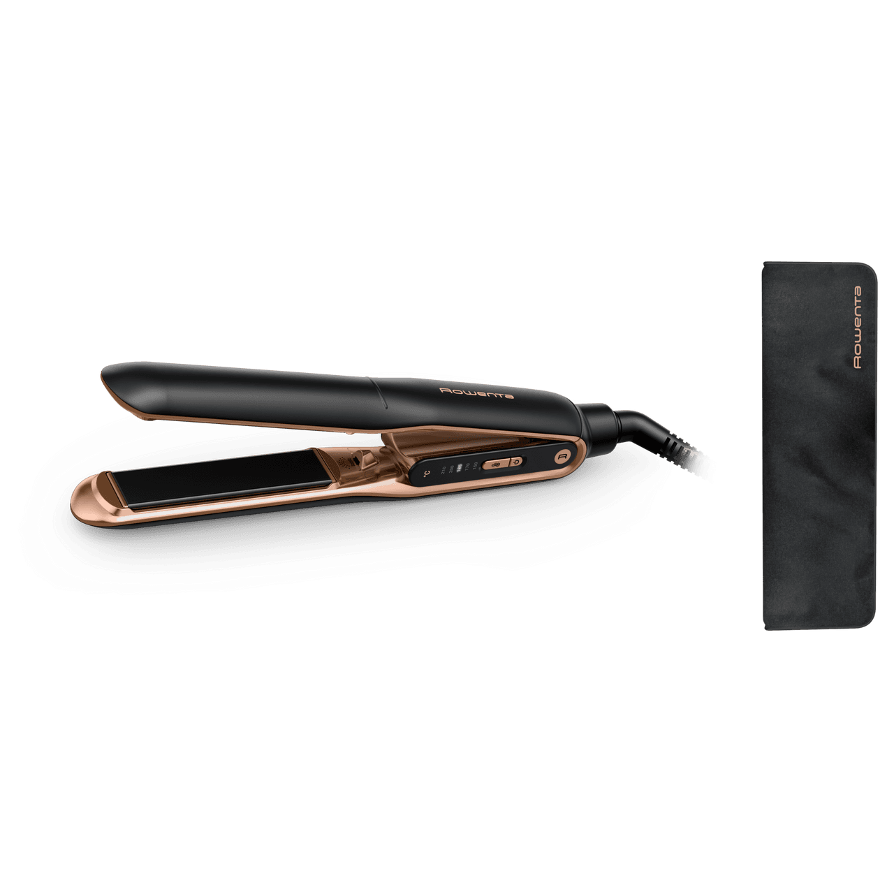 Alisador de Cabelo ROWENTA SF8120F0 (Cerâmica/Titânio - Preto), miniatura 3
