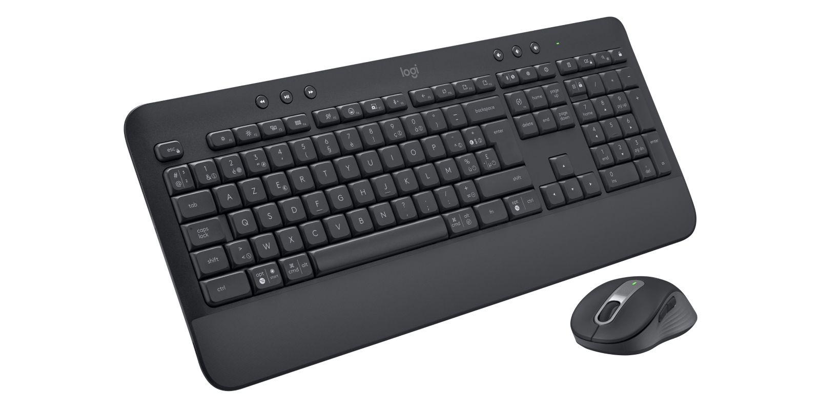 Conjunto Teclado e Rato LOGITECH Signature MK650 for Business (Belga - Interruptor de membrana - Tamanho completo - Grafite), miniatura 6