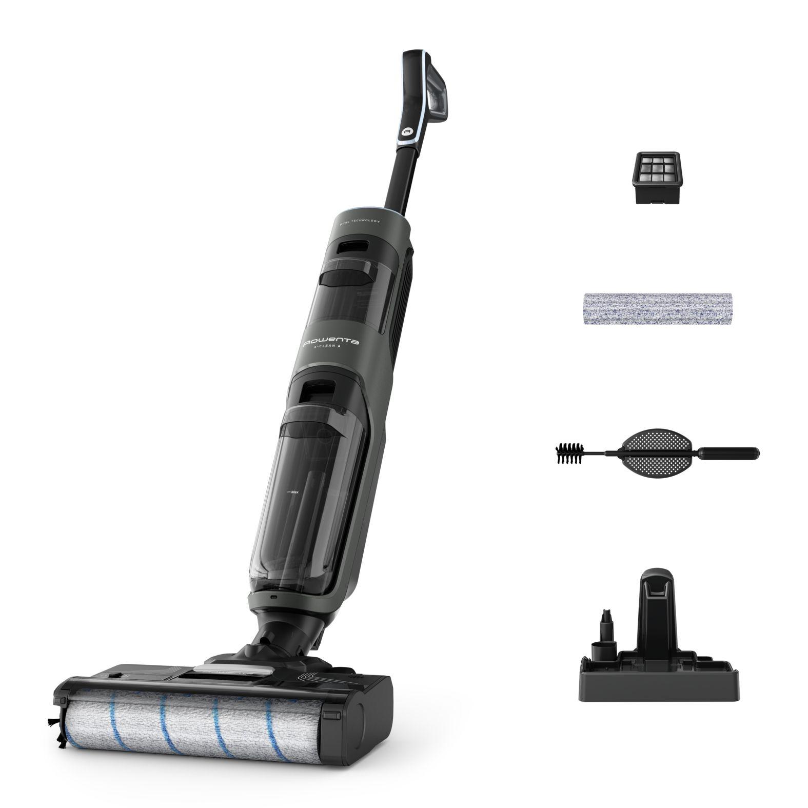 Aspirador Vertical ROWENTA GZ5035WO X-Clean 4 (Altura 114,7 cm - Preto)
