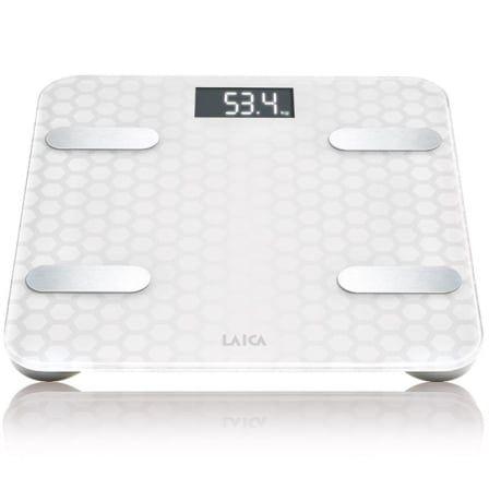 Balança Inteligente LAICA PS7011W (Vidro temperado - Branco)