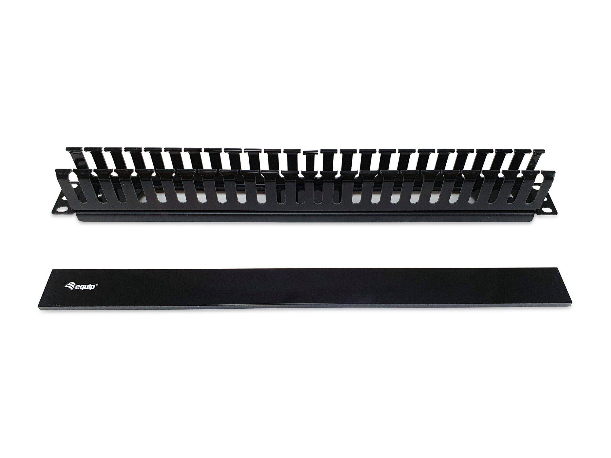 Painel de Gestão de Cabos EQUIP 327314 (Preto) — miniatura 2