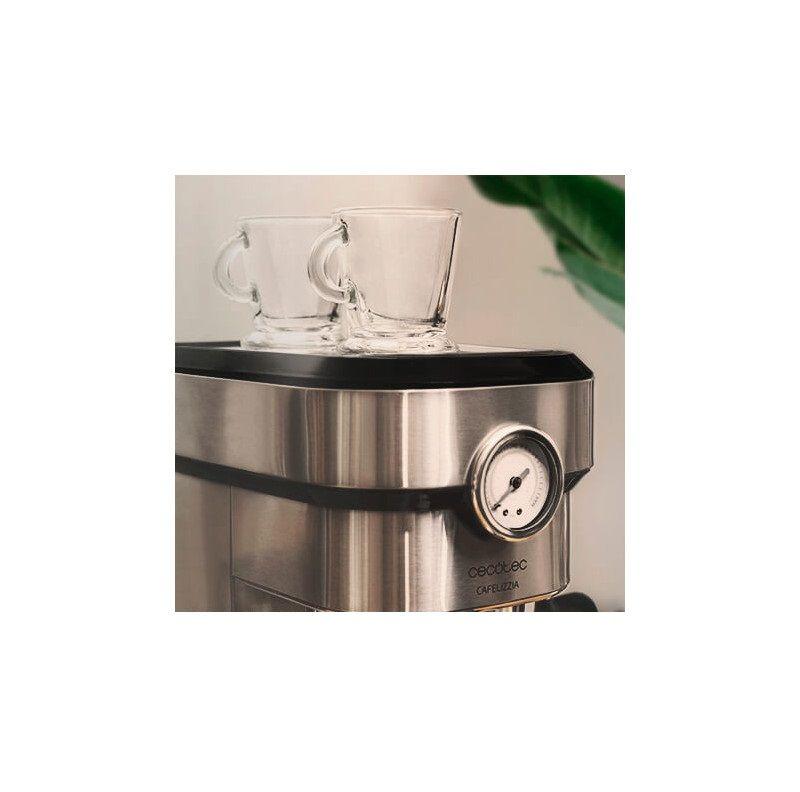 Máquina de Café Expresso CECOTEC Cafelizzia 790 Steel Pro (Café moído - 1350 W - 20 bar - Inox), miniatura 3
