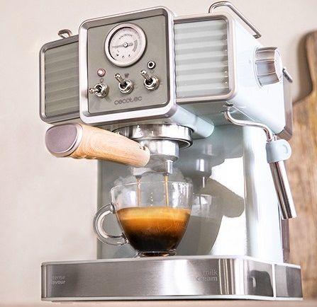 Máquina de Café Expresso CECOTEC Power Espresso 20 Tradizionale (Café moído - 1350 W - 20 bar - Inox) — miniatura 2