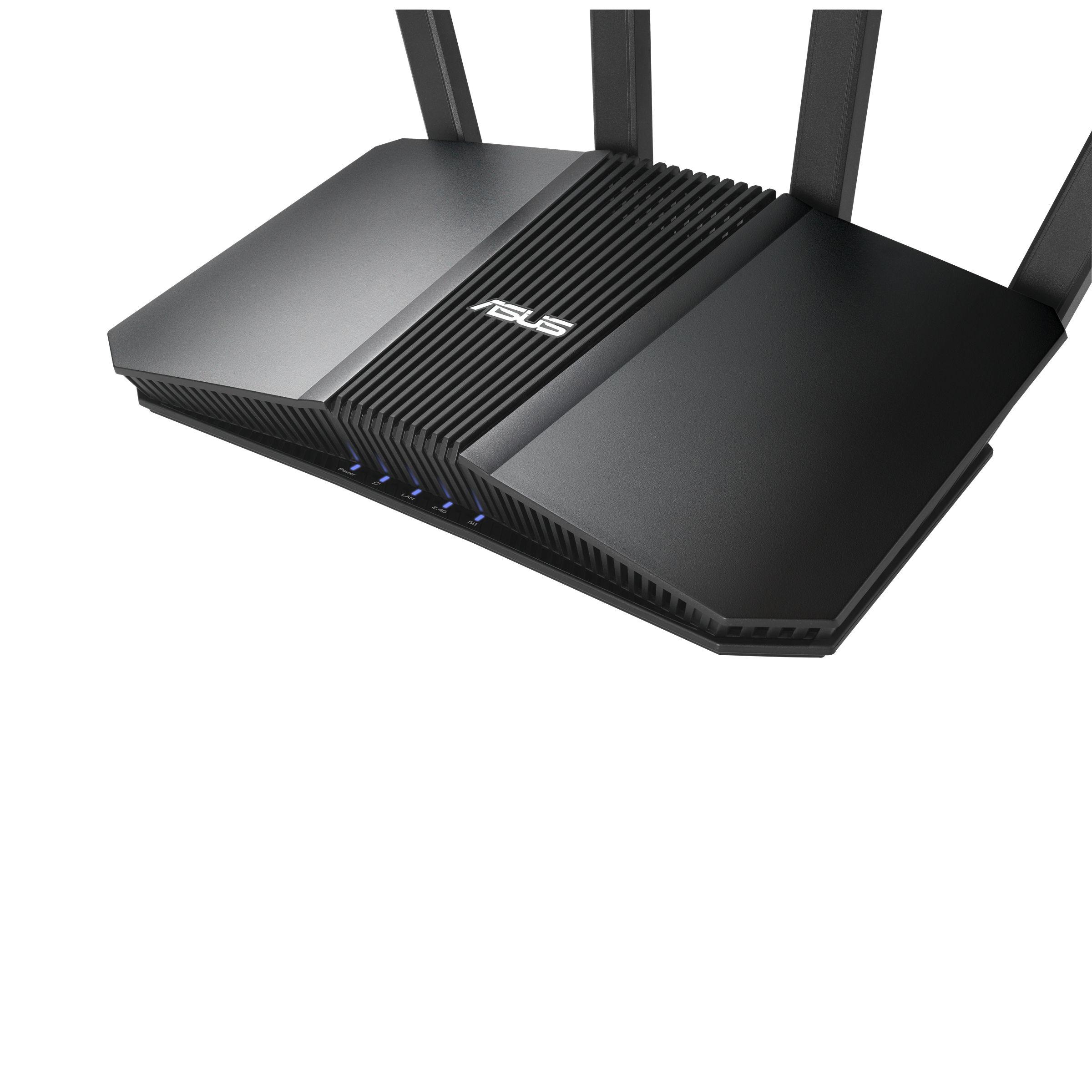 Router ASUS RT-BE55 (Wi-Fi 7 - 3600 Mbit/s - Banda dupla - Preto) — miniatura 8