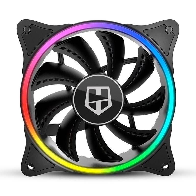 Ventoinha para Caixa de PC NOX HUMMER X-FAN (ARGB multicolorida - Preto) — miniatura 2