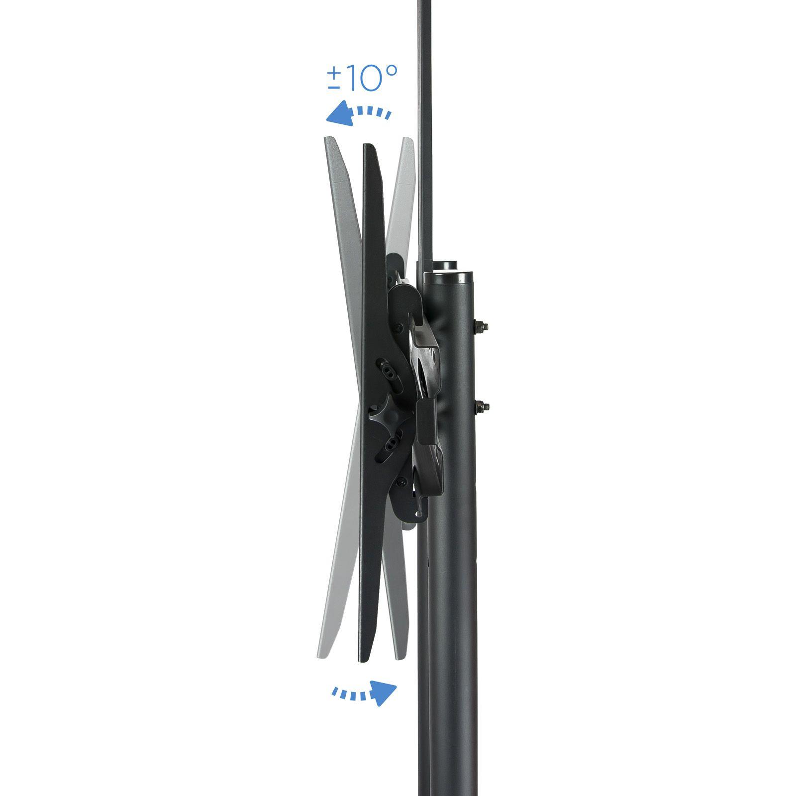 Suporte de Chão para TV TOOQ FS1470M-B (37-70" - 50 kg - Preto), miniatura 9