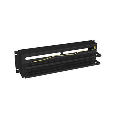Painel de Distribuição de Tensão LANBERG AK-VDP103-B (19'' - 3U - Calha DIN TS-35 - Preto), miniatura 3