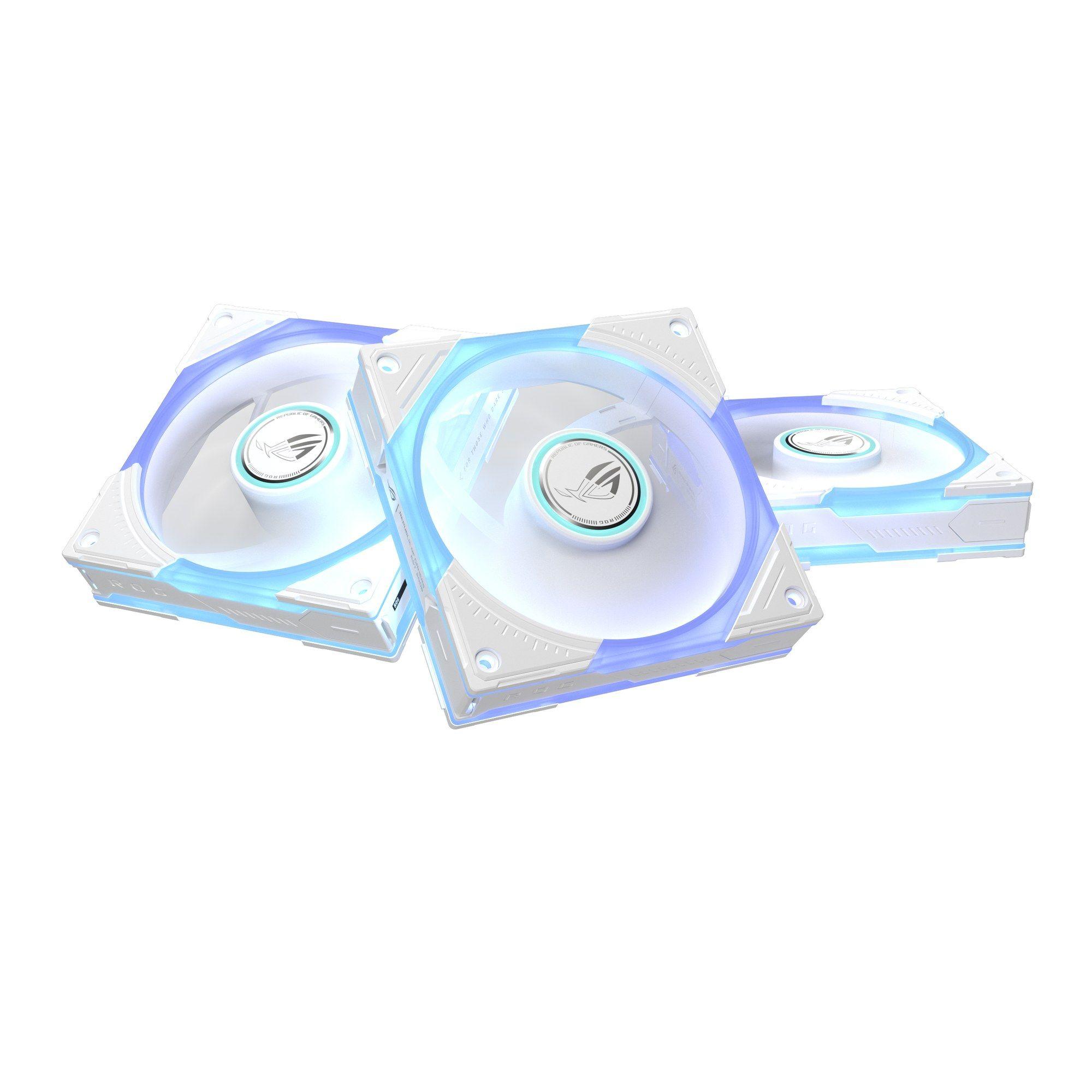 Ventoinha para Caixa de Computador ASUS ROG Eurux GR120 ARGB (Branco) — miniatura 2