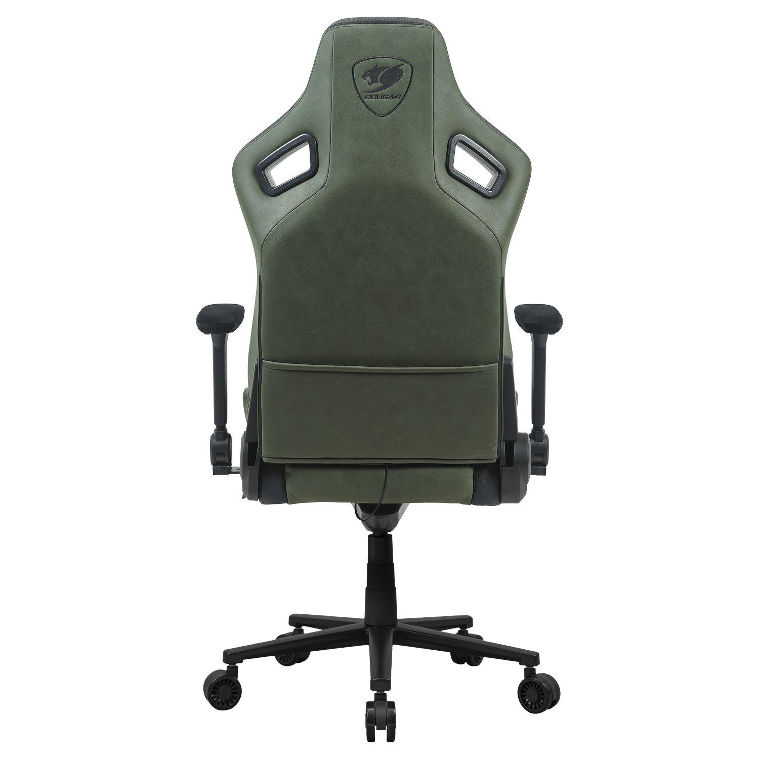 Cadeira Gaming COUGAR Defensor S Army Green F (150 kg - 137 cm - 90-135° - Verde/Preto), miniatura 6