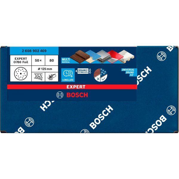 Disco de Lixa BOSCH EXPERT O780 2608902409 (Filme - 125 mm), miniatura 2