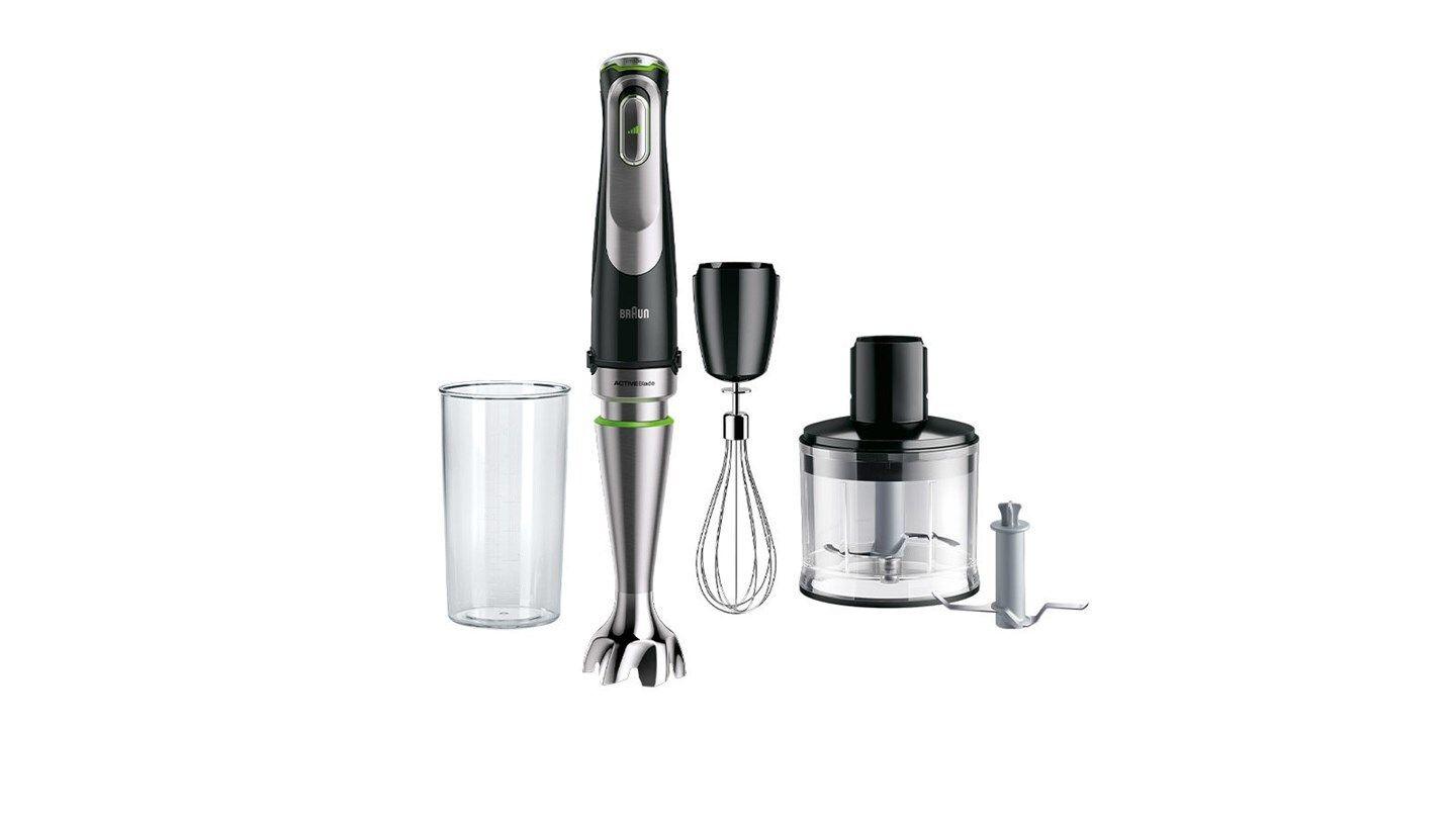 Varinha Mágica BRAUN MultiQuick 9 MQ9135XI (1200 W - Preto e Inox)