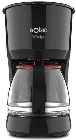 Máquina de Café de Filtro SOLAC CF4036 Coffee4you (Café moído - 750 W - Preto), miniatura 2