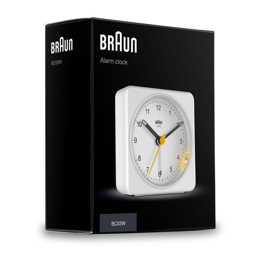 Despertador de Quartzo BRAUN BC03W (Branco) — miniatura 6